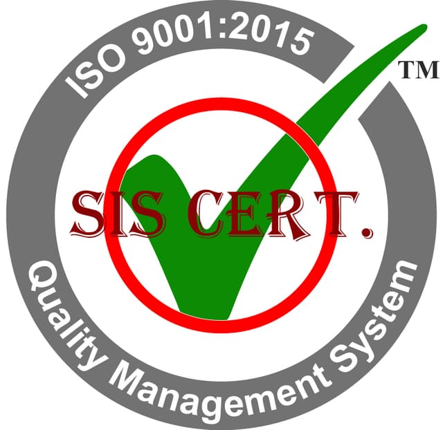 ISO 9001:2015 certification logo